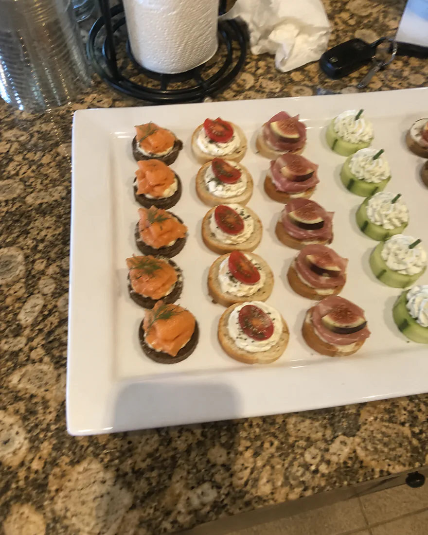 Canapé tray